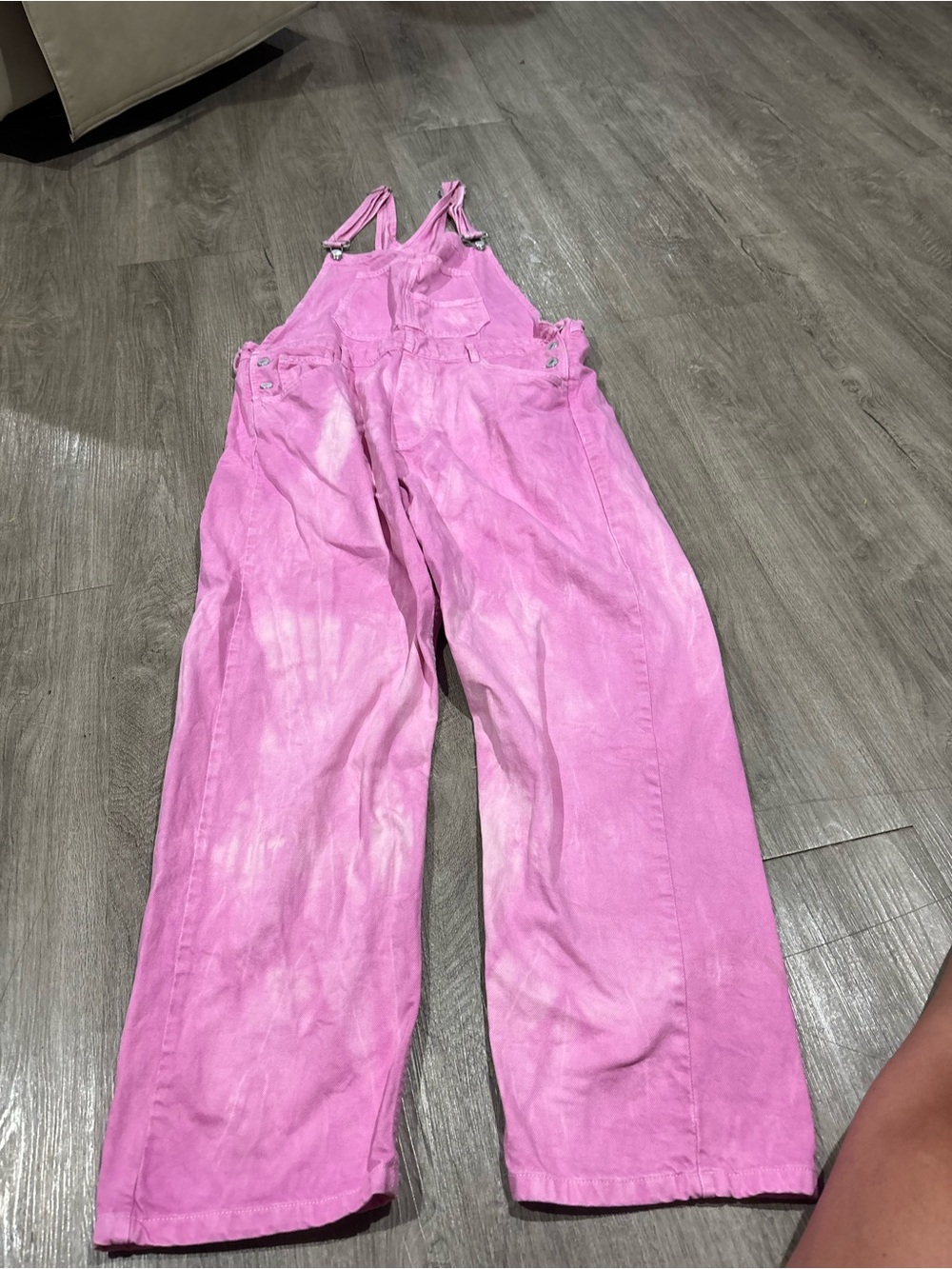 Free People We the Free Collection Ziggy Denim Overalls In Electric Bouquet - Picture 2 of 5
